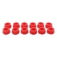 thumbnail image 4 of Juego De 12 Bujes De Repuesto Para Brazo De Control Inferior De Carreras, Color Rojo, 4 of 5