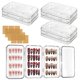 thumbnail image 1 of Organizador de uñas JAPCHET 4 unidades 15 × 8 × 4,5 cm transparente, 1 of 7