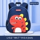 thumbnail image 1 of 1pc Children's Schoolbag Boys And Girls Large, Medium And Small Classes Early Education Kindergarten Baby Entrance New Anti-lost Dinosaur Backpack For School Opens, 1 of 3