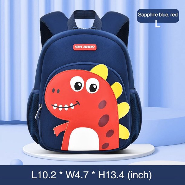 1pc Children's Schoolbag Boys And Girls Large, Medium And Small Classes Early Education Kindergarten Baby Entrance New Anti-lost Dinosaur Backpack For School Opens
