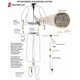 thumbnail image 2 of Forro Calefactado para Pantalones Gerbing 12V Motocicleta Negro, 2 of 6