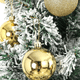 thumbnail image 3 of 24 bolas navideñas irrompibles de 3 cm para árbol de Navidad, bodas, cumpleaños y fiestas., 3 of 5