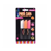 Torre - Pinta Caras Flúor Party 3 Colores