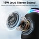 thumbnail image 2 of Altavoz Bluetooth Deeyaple inalámbrico IP67 a prueba de agua de 15 W, 2 of 6
