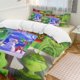 thumbnail image 3 of 3 Piece Bedding SetChristmas GrinchComforter Set for Kids Boys Teen Tween 3D Lightweight Microfiber Bedding Sets, 3 of 5