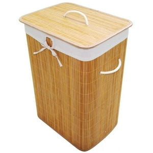 Pro Outdoor - Canasto Para Ropa Bambú Cafe