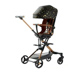 Coche De Paseo 360° Últra Reclinable Playkids Negro By Lubabycas