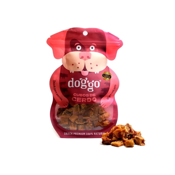 Snack Perro Cubos de Cerdo, 90 g