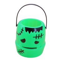 Bothyi - Cubo De Calabaza Cubo De Truco O Trato Para Accesorios Decoración De Mesa Regalo De Vacaciones Verde