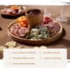 thumbnail image 4 of Soporte para tartas HOMESPHERE de madera de acacia con tapa, 30 cm, multifuncional, 4 of 6