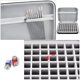 thumbnail image 3 of Estuche de almacenamiento de pinturas ALKOO modelo para 60 botellas con pinceles, 3 of 7