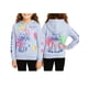 thumbnail image 1 of Sudadera con capucha Disney Lilo and Stitch con cremallera para niñas, azul claro, 1 of 7