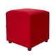 thumbnail image 2 of Pouf Cali 1c Felpa 30 Rojo, 2 of 5