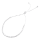 thumbnail image 1 of Pulsera de plata ley 925 ajustable con bolitas f plata, 1 of 3