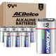 thumbnail image 1 of Batería ACDelco superalcalina de 9 V, potencia máxima, paquete de 8, 1 of 6