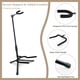 thumbnail image 2 of Soporte Para Guitarra Ajustable Al Suelo Plegable Negro Paquete De 1, 2 of 7