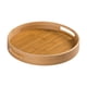 thumbnail image 3 of Bandeja Decorativa De Bambú Para Servir, Bandeja Multifuncional Para Almacenar Alimentos, Té, Desayuno, 380 X 380 X 50 Mm, 3 of 3