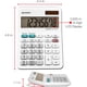 thumbnail image 3 of Calculadora Sharp EL310WB Blanca LCD 3.38x4.75x1cm, 3 of 3