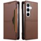 thumbnail image 1 of Funda Billetera para [samsung galaxy A55] Tarjetero Magnético Soporte Marrón, 1 of 6