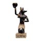 thumbnail image 1 of Resina Antiguo Egipto Candelero Candelabro Estatua Mesa Cena Decoración A, 1 of 5