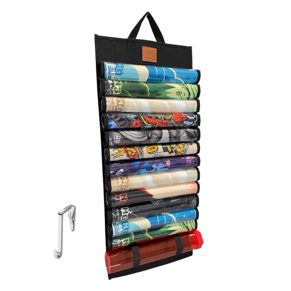 Organizador negro para 12 tapetes de juego NERD GEAR