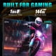 thumbnail image 2 of Monitor Para Juegos 27 Pulgadas Fhd 144 Hz Ips 1080p Srgb 110%, 2 of 9