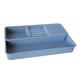 thumbnail image 1 of Porta cuchillos plegable, organizador de utensilios de cocina, multiusos, ahorro de espacio, fácil de almacenar, contenedor de cubiertos para el hogar Gris, 1 of 5