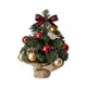 thumbnail image 3 of Mini árbol De Navidad Artificial En Miniatura Para Decoración De Mesa De Manualidades En Color Rojo, 3 of 5