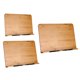 thumbnail image 1 of 3pcs Bamboo Cook Book Holder Rack Stand Lectura Resto Organizador, 1 of 5