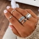 thumbnail image 2 of Anillo midi plata Orquidea, 2 of 3