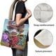 thumbnail image 3 of Dino Ranch Bolso de tela con estampado de lienzo para mujer, bolsa de compras reutilizable y estética, con cremallera interior, regalo para mujer,40*40cm., 3 of 6