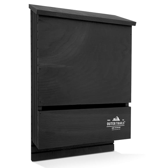 Casa para Murciélagos Outer Trails 38 cm Cedro Negro 2 Cámaras