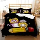 thumbnail image 1 of L-Lankybox Animated Movie All Season Duvet Cartoon Cover Bedding Sets Soft Quilt Cover and Pillowcases Single/Double/Queen/King, 1 of 5