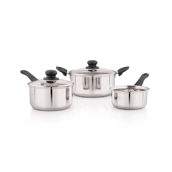 Bateria de cocina 5 piezas Acero inoxidable