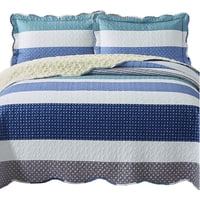 Mallorca - Quilt Sherpa Estocolmo 1,5 Plazas Estampado