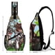 thumbnail image 2 of Amigos Animales Riñonera Bandolera con Estampado Integral para Hombres y Mujeres, Bolso Cruzado Gráfico de Tendencia, Mochila de Hombro Streetwear para Ciclismo y Deportes, Riñonera Versátil Casual, 2 of 6