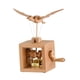 thumbnail image 3 of Caja De Música De Madera Figura En Miniatura única Decoración De Mesa Para El Escritorio Del Hogar Boda Dinosaurio, 3 of 3