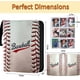 thumbnail image 2 of Classeur Para Tarjetas De Béisbol De 900 Bolsillos Con Cierre Y Anillas De 3 Aros, 2 of 6
