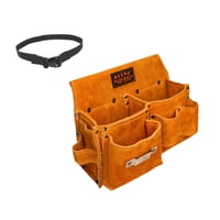 Magideal - Bolsa De Bolsas De Cinturón De Herramientas De Cuero Para El Organizador De Herramientas De Mantenimiento De Mantenimiento Del Automóvil