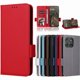 thumbnail image 4 of Funda Cartera para Motorola MOTO Edge Gen 6 Tapa Flip con Ranuras y Soporte Rojo, 4 of 5