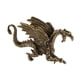 thumbnail image 1 of Mini Escultura De Dragón De Cobre Con Alas Para Colección De Mesa Auxiliar Decorativa, 1 of 6