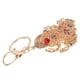 thumbnail image 3 of riquezas dinero sapo moneda rana llavero rhinestone llavero creativo # 1, 3 of 3