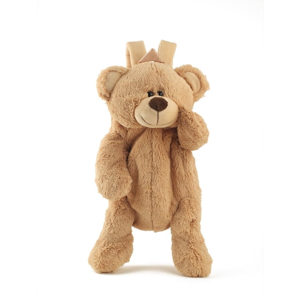 40Cm Children Cute Plush toy Lovely Cartoon Brown Bear Backpack Kawaii School bag girls boys Kindergarten Birthday Festival gift