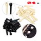 thumbnail image 2 of Kit de 50 piezas de pines de puente para guitarra Jinlop con púas y herramientas, 2 of 9