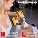 thumbnail image 4 of Pistola de calor inalámbrica HILIPE para batería DeWalt de 20 V, 550 °C, 4 of 6