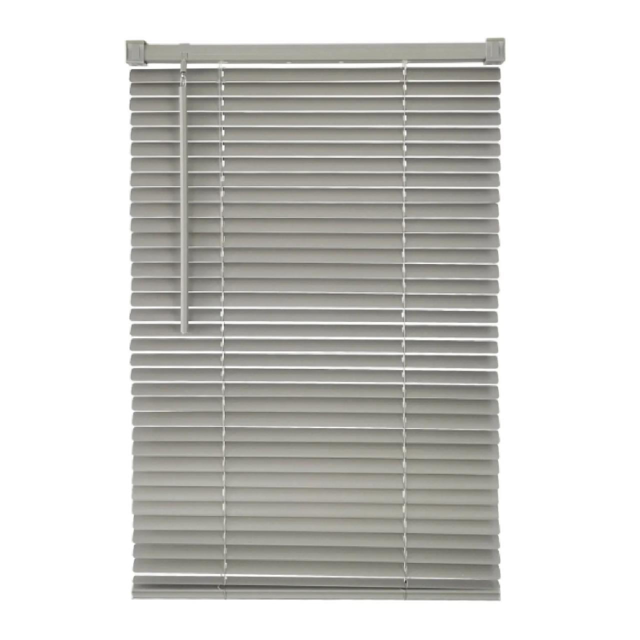 Aura Home - Persiana Veneciana Pvc 25 Mm 150 X 165 Cm Manual Gris