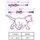 thumbnail image 5 of Collar de gato con lazo y cascabel, ajustable de 7,8 a 10,5 pulgadas, para gatitos y cachorros (paquete de 2), 5 of 7