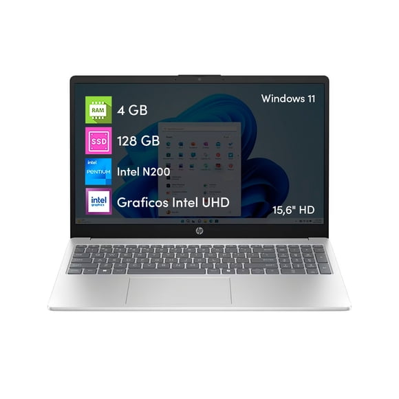 Notebook Intel 4gb 128gb Ssd 15 6 Win11 Reacondicionado
