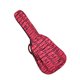 thumbnail image 4 of funda acolchada impermeable con funda para bolsa de guitarra para 40 '' 41 '' rojo guitarra, 4 of 5