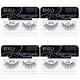 thumbnail image 1 of Pestañas postizas Ardell Glamour Strip Lashes 113 negras, paquete de 4, 1 of 4